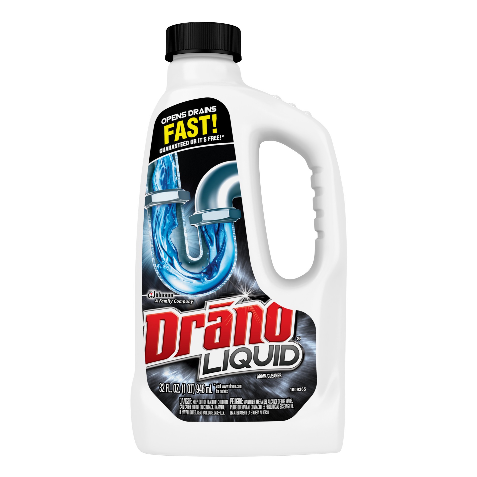 slide 1 of 1, Drano Liquid Drain Cleaner, 32 oz