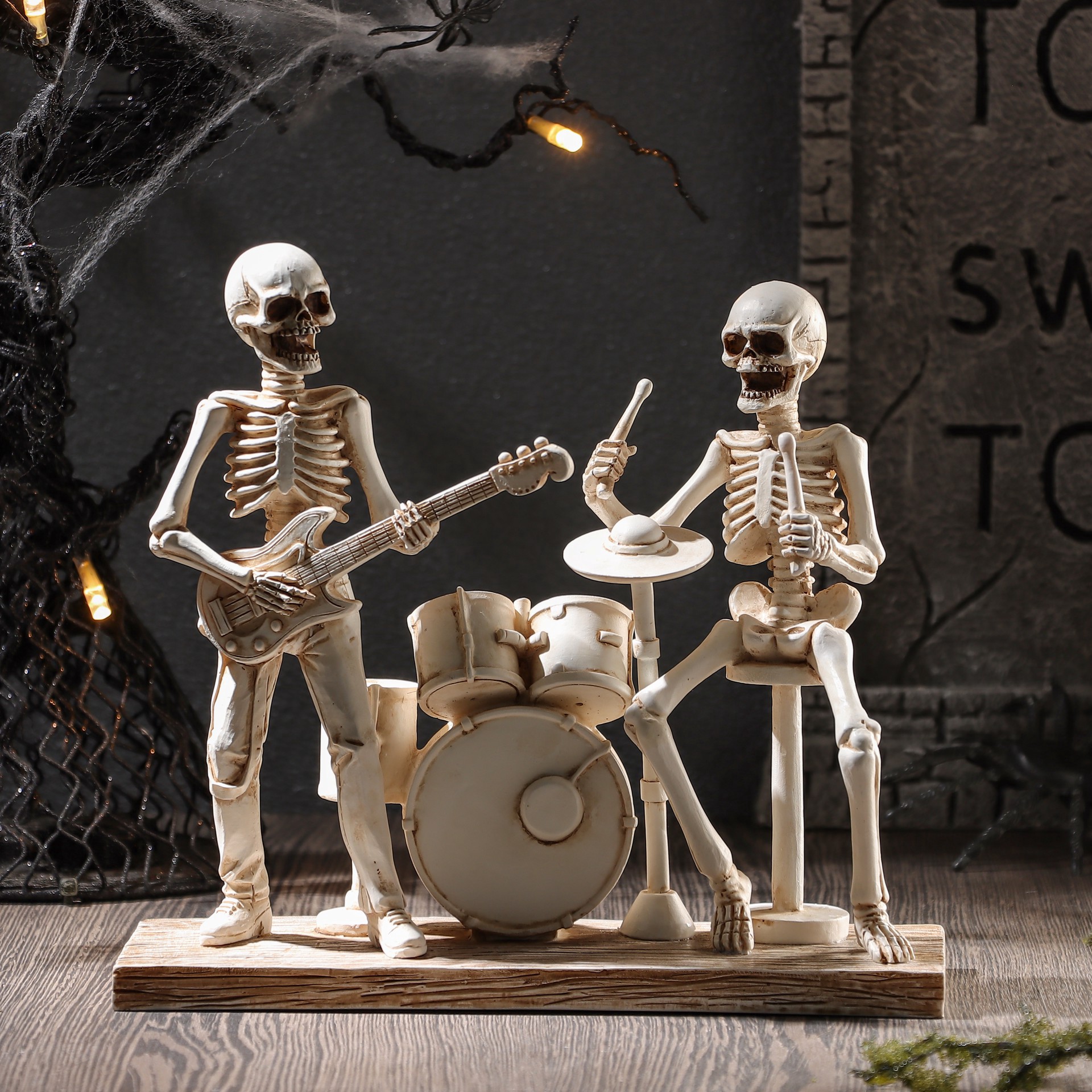 slide 5 of 8, 7.5" Skeleton Band Tabletop Decor By Ashland, 7.5 in