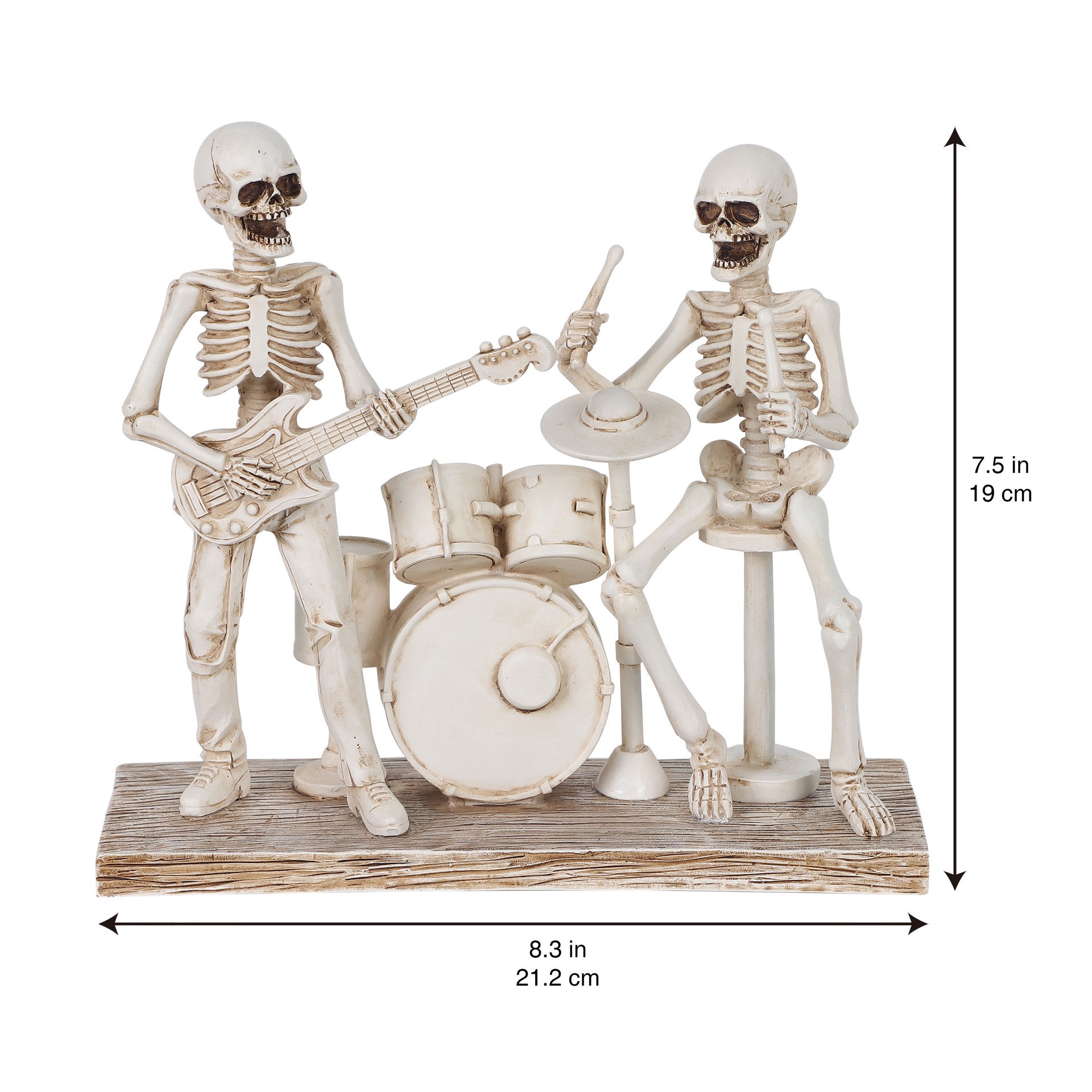 slide 7 of 8, 7.5" Skeleton Band Tabletop Decor By Ashland, 7.5 in