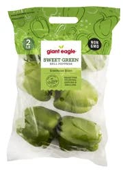 Giant Eagle Sweet Green Bell Peppers
