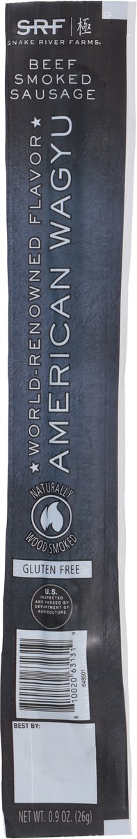 slide 7 of 14, Snake River Farms Gluten Free Beef Smoked American Wagyu Sausage 0.9 oz, 0.9 oz