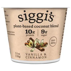 siggi's Plant-Based Coconut Blend, Vanilla Cinnamon, 5.3 oz
