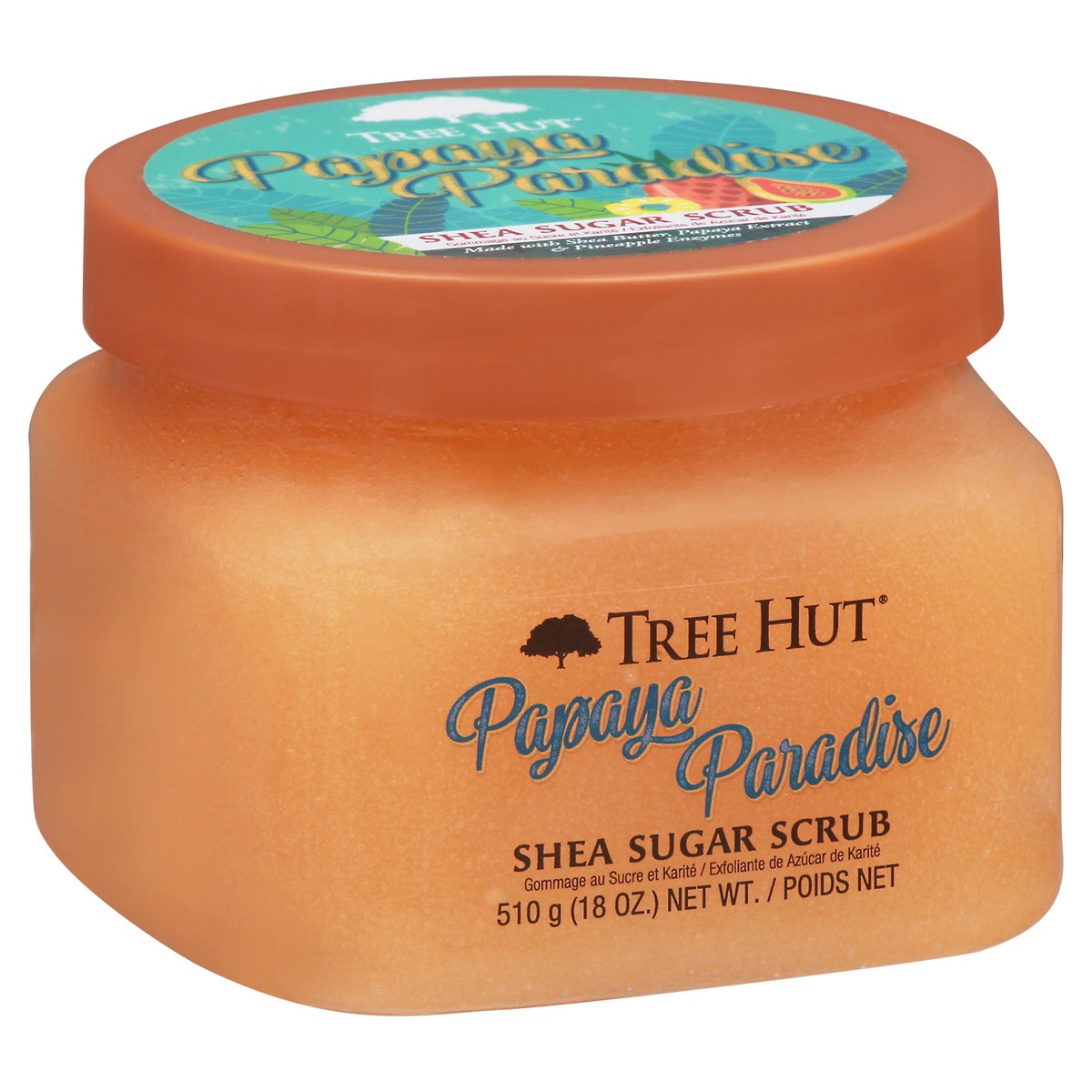 slide 10 of 12, Tree Hut Papaya Paradise Shea Sugar Scrub 18 oz, 18 oz