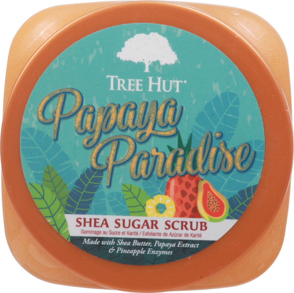 slide 4 of 12, Tree Hut Papaya Paradise Shea Sugar Scrub 18 oz, 18 oz