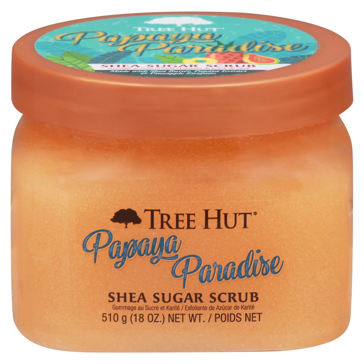 Tree Hut Papaya Paradise Shea Sugar Scrub 18 Oz 18 Oz Shipt