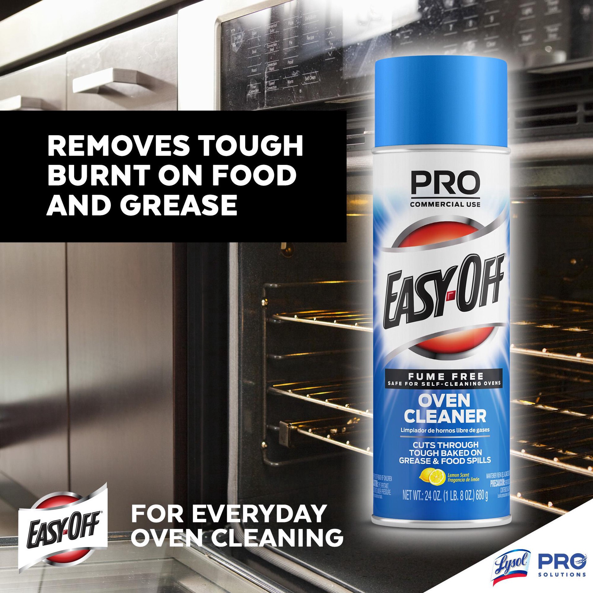slide 6 of 6, EASY-OFF Oven Cleaner 24 oz, 24 oz