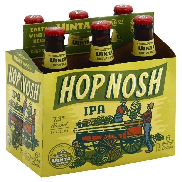 slide 1 of 4, Uinta Brewing Co. Hop Nosh IPA Bottles, 6 ct; 12 fl oz