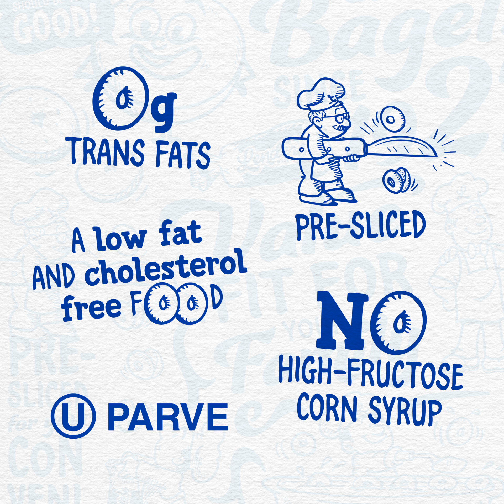 slide 2 of 5, Lender's Original Blueberry Bagels, 6 count, Pre-sliced Frozen Bagels, 12 oz Bag, 6 ct