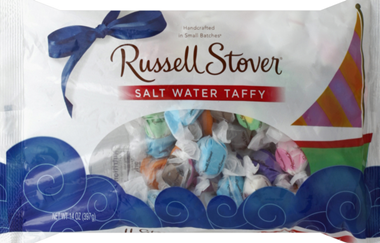 slide 1 of 1, Russell Stover Salt Water Taffy Laydown Bag, 14 oz