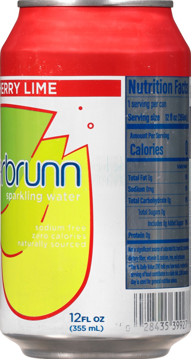 slide 13 of 13, Klarbrunn Cherry Lime Sparkling Water- 12 oz, 12 oz