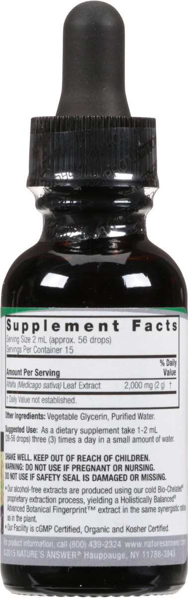 slide 10 of 12, Nature's Answer Alfalfa 1 fl oz, 1 fl oz