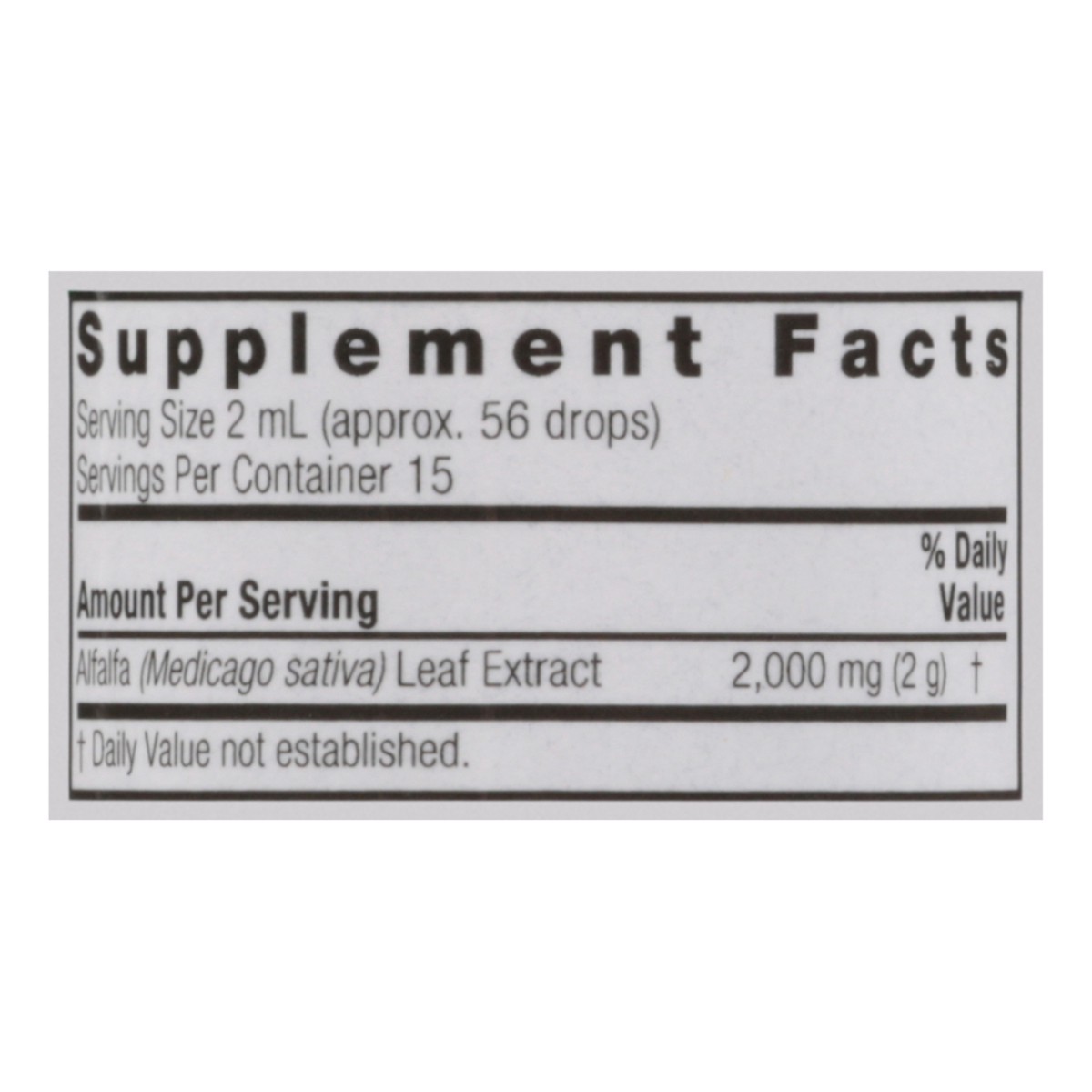 slide 7 of 12, Nature's Answer Alfalfa 1 fl oz, 1 fl oz