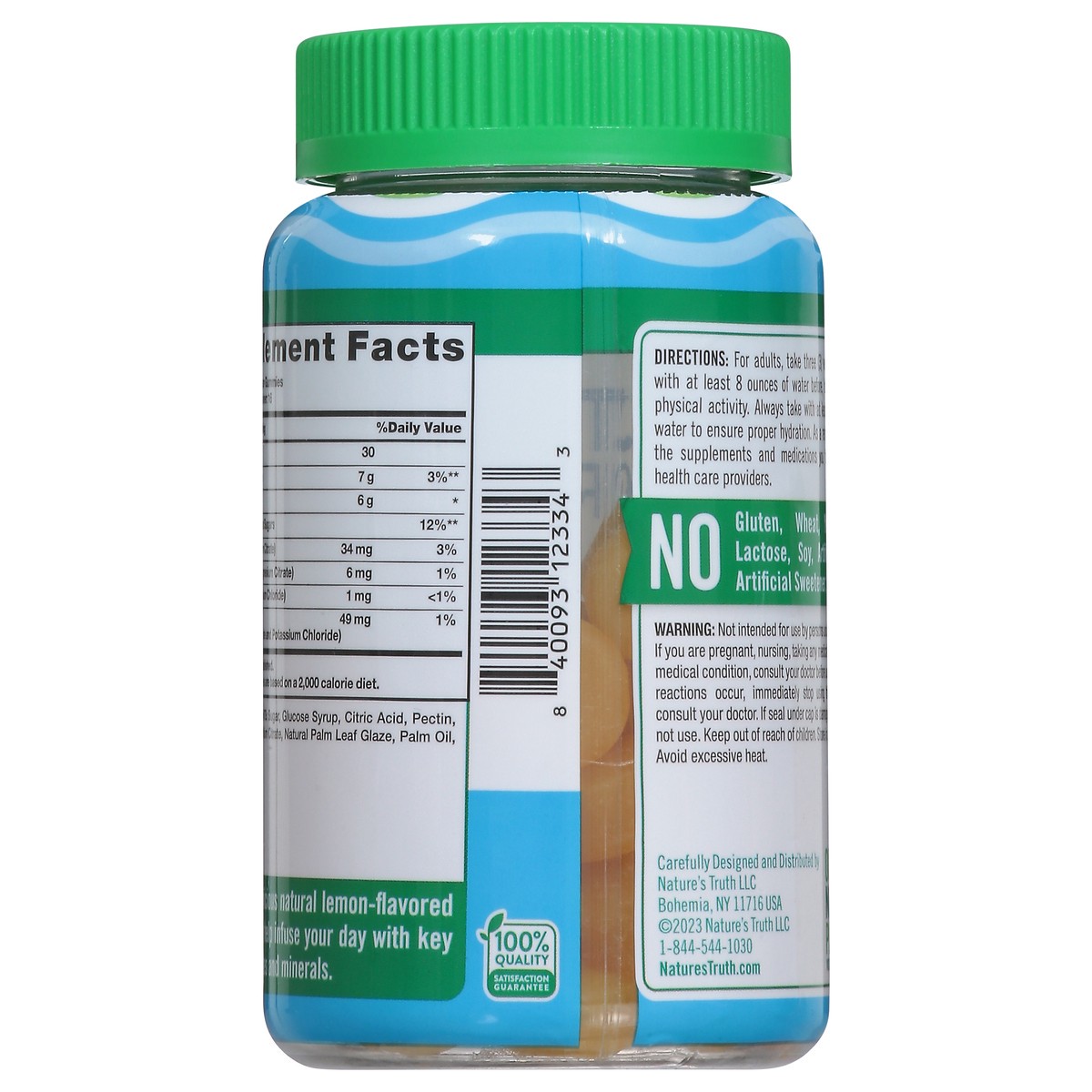 slide 13 of 14, Nature's Truth Electrolyte Hydration 48 Gummies, 48 ct