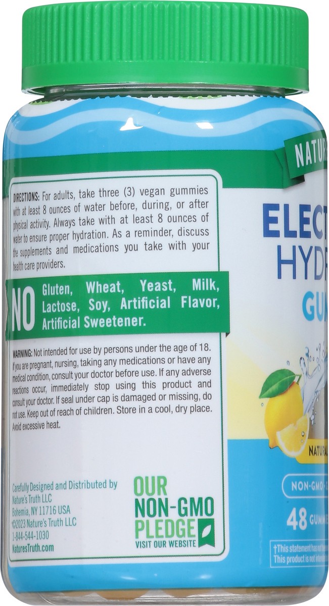 slide 10 of 14, Nature's Truth Electrolyte Hydration 48 Gummies, 48 ct