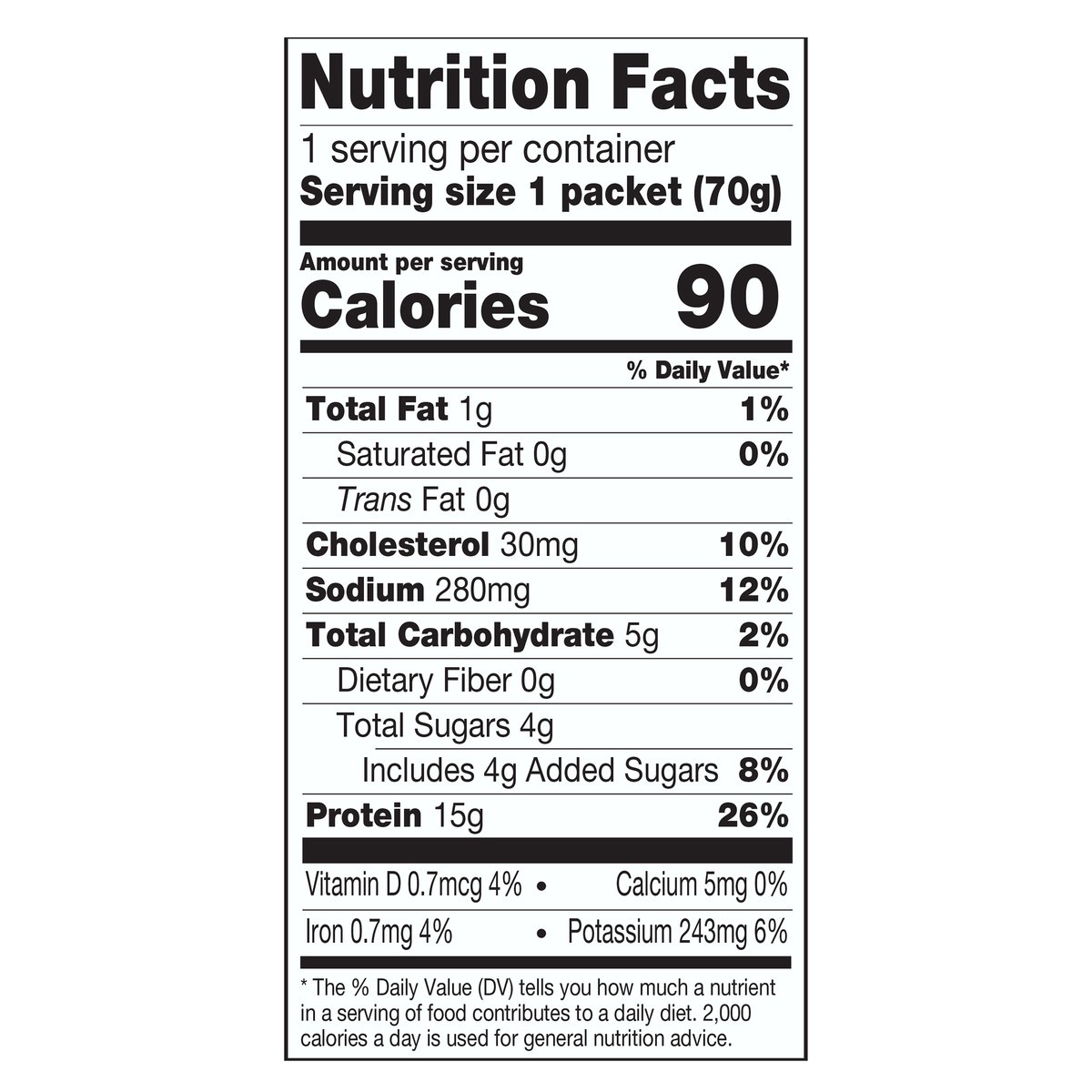 slide 7 of 7, Chicken of the Sea Wild Caught Light Tuna Packet, Sweet & Spicy 2.5 oz, 2.5 oz