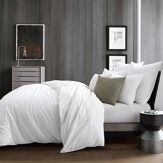 slide 1 of 1, Kenneth Cole Mineral King Duvet Cover - White, 1 ct