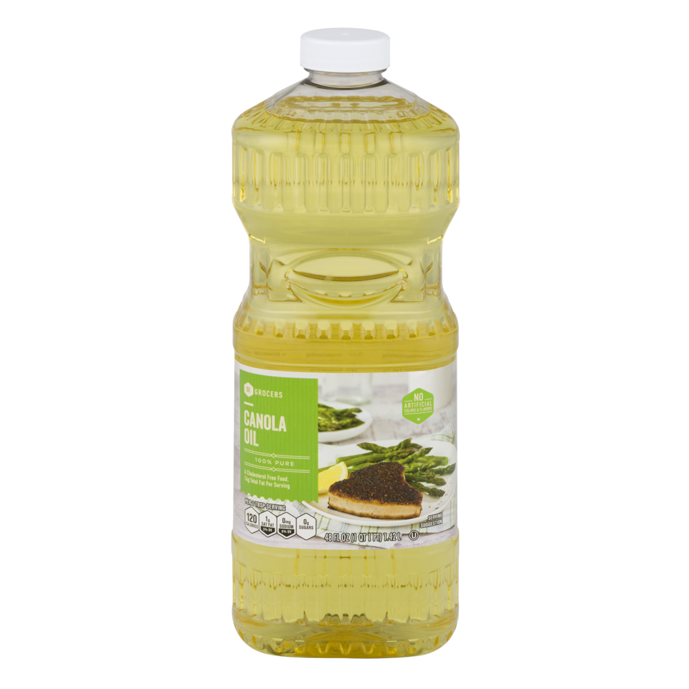 slide 1 of 1, SE Grocers 100% Pure Canola Oil - 48 oz, 48 oz