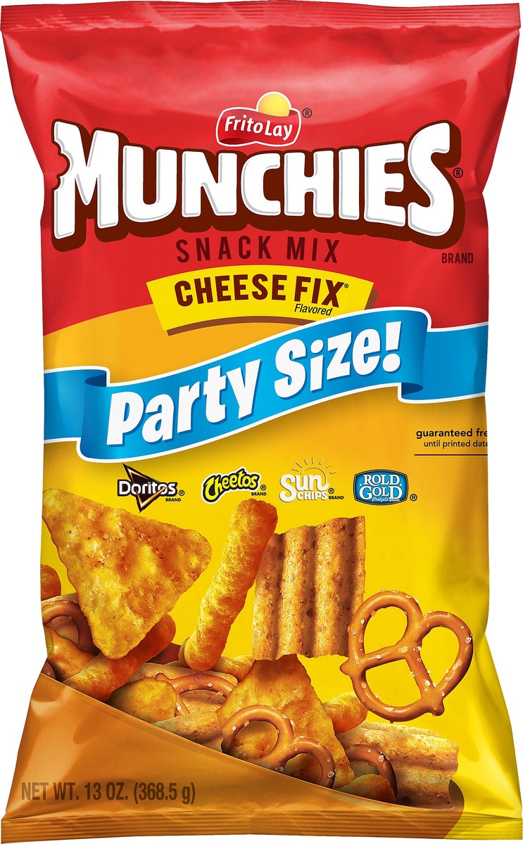 slide 2 of 6, Munchies Cheese Fix Flavored Snack Mix - 13oz, 13 oz