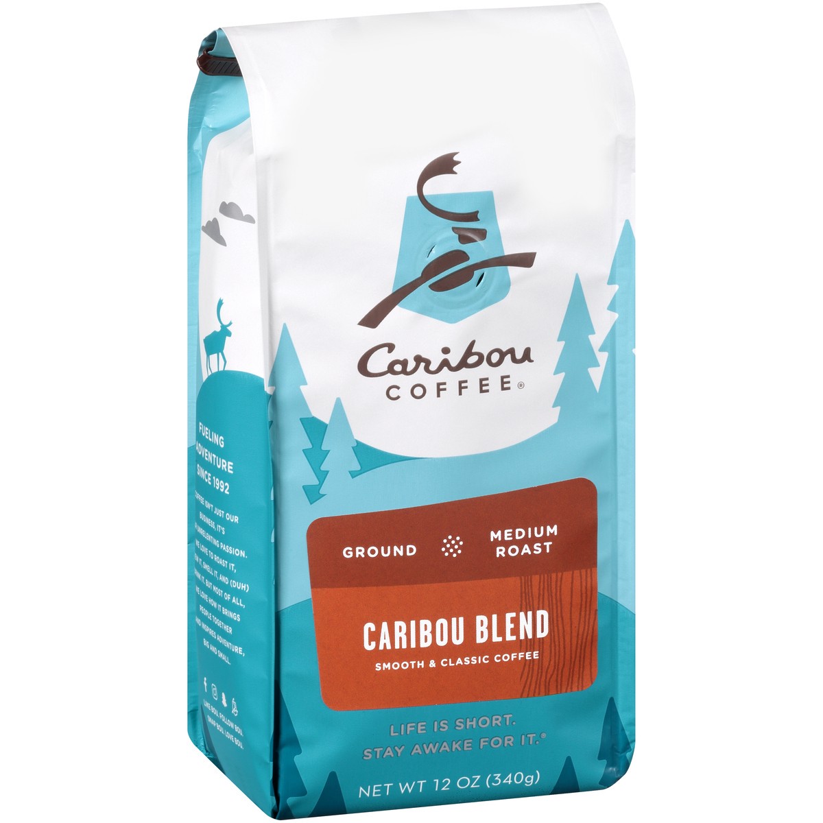 slide 2 of 9, Caribou Coffee Caribou Blend Medium Roast Ground Coffee - 12oz, 12 oz