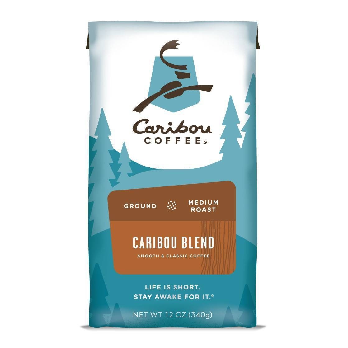 slide 1 of 1, Caribou Coffee Blend Medium Roast Ground Coffee - 12oz, 12 oz