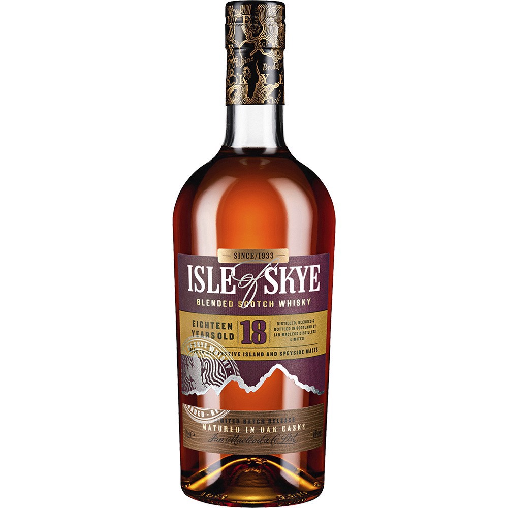 slide 1 of 1, Isle Of Skye 18yr Scotch Whisky, 700 ml