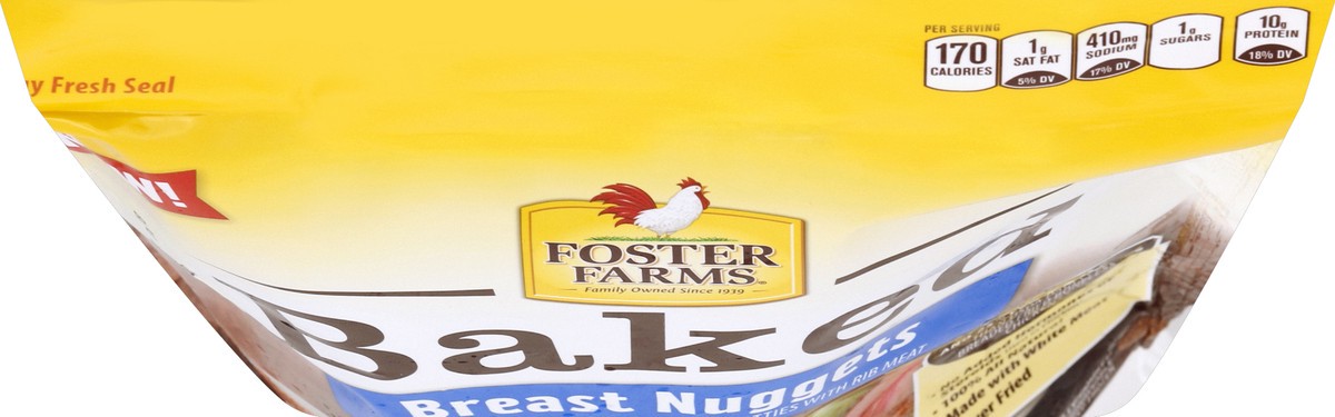 slide 3 of 6, Foster Farms Breast Nuggets 24 oz, 24 oz