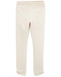 Oshkosh Kid High-Rise Twisted-Hem Pants - Cream Cream 8