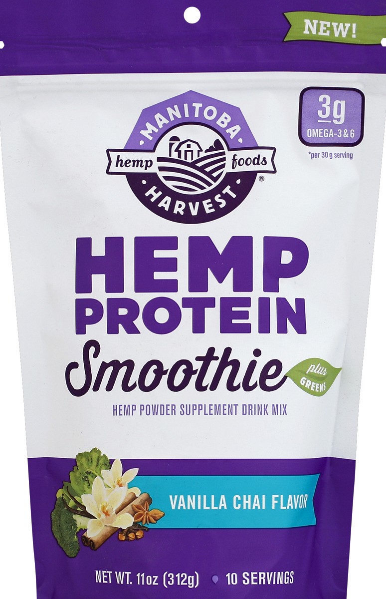 slide 2 of 2, Manitoba Harvest Hemp Protein 11 oz, 11 oz