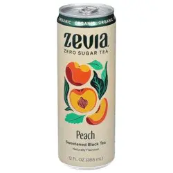 Zevia Org Peach Tea