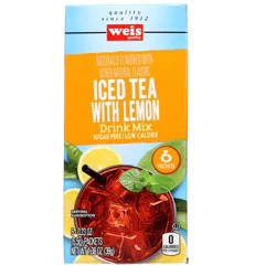 Weis Quality Iced Tea Sugar Free Drink Mix - 1.57 oz