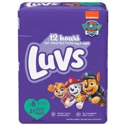 Luvs Diapers Size 6 21 Count
