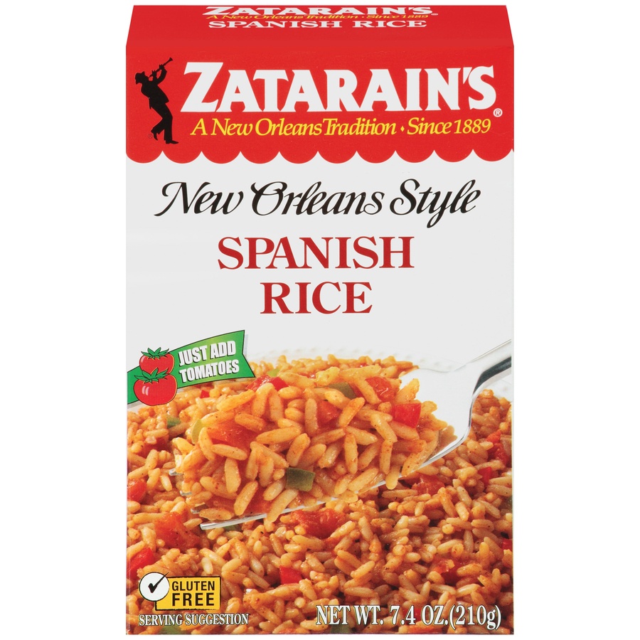 slide 1 of 3, Zatarain's New Orleans Style Spanish Rice Mix, 7.4 oz
