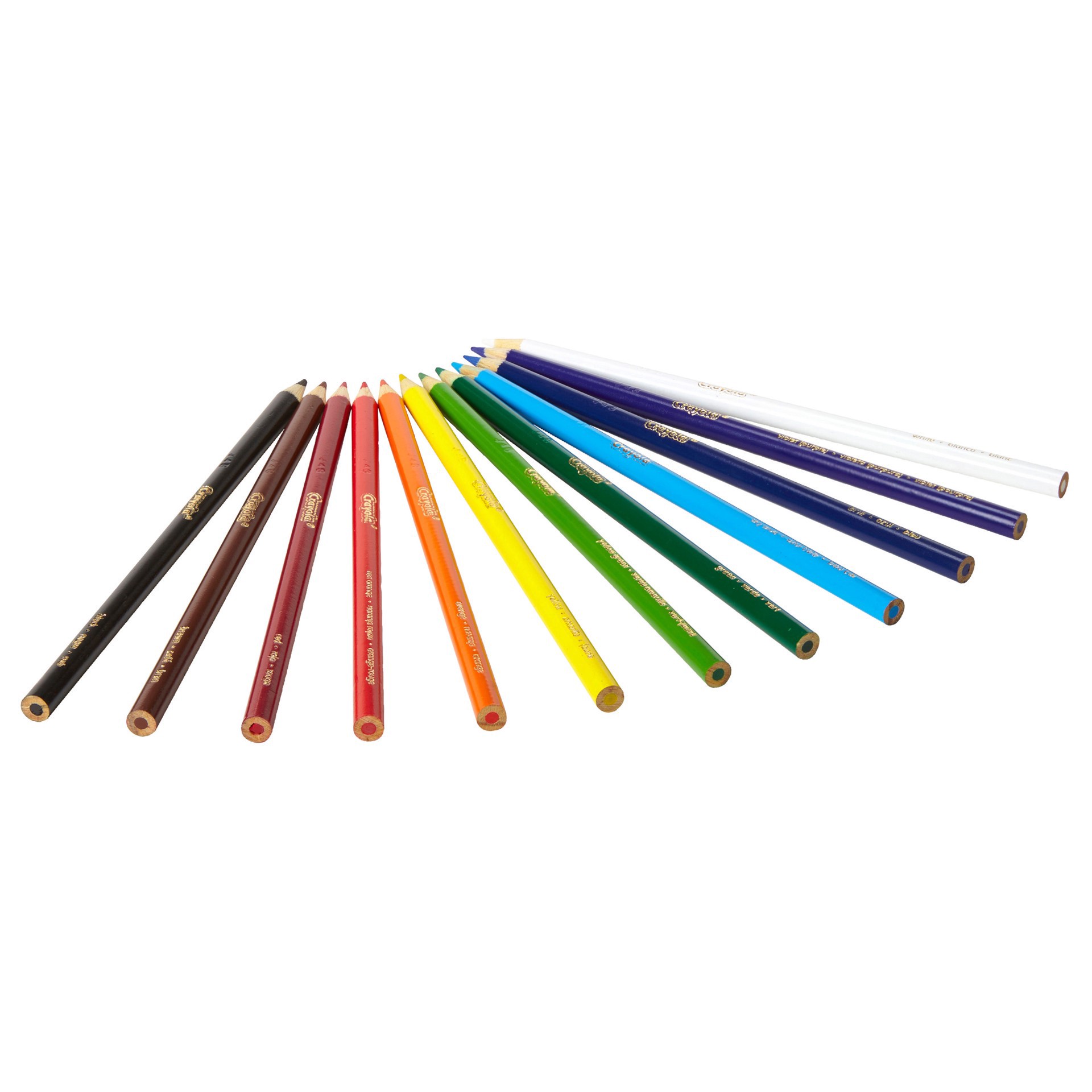 slide 4 of 7, Crayola Colored Pencils, 12ct., 12 ct