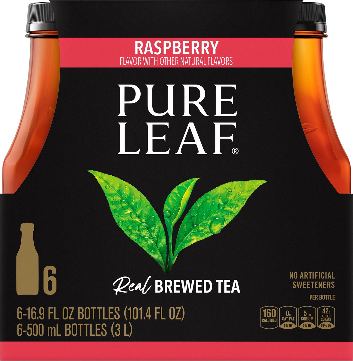 slide 5 of 5, Pure Leaf Brewed Tea, 6 ct