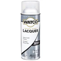 Rust-Oleum Watco Crystal Clear Lacquer Wood Finish Spray - Gloss Clear