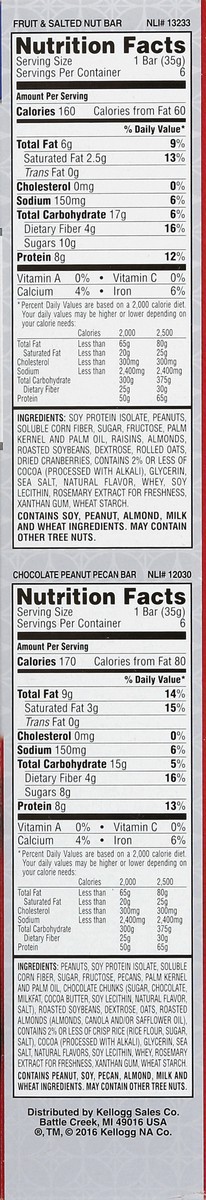 slide 4 of 8, Special K Snack Bars 12 ea, 12 ct