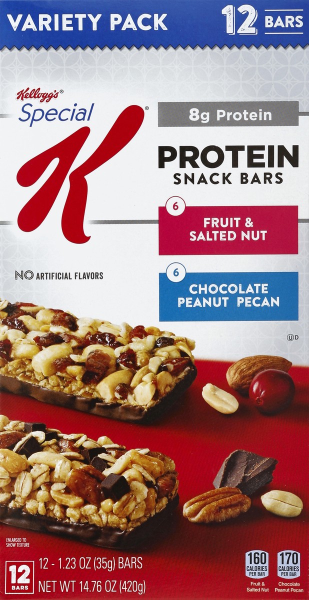 slide 1 of 8, Special K Snack Bars 12 ea, 12 ct