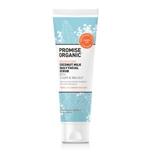 slide 1 of 1, Promise Promise Organic Nourishing Coconut Milk Daily Facial Scrub, 3 oz