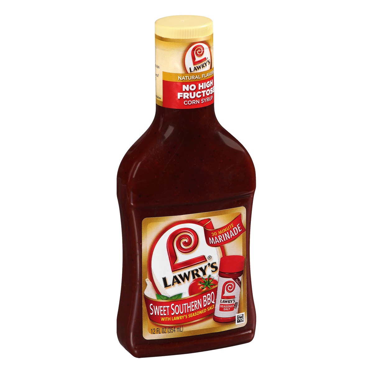 slide 9 of 10, Lawry's Sweet Southern BBQ 30 Minute Marinade, 12 fl oz