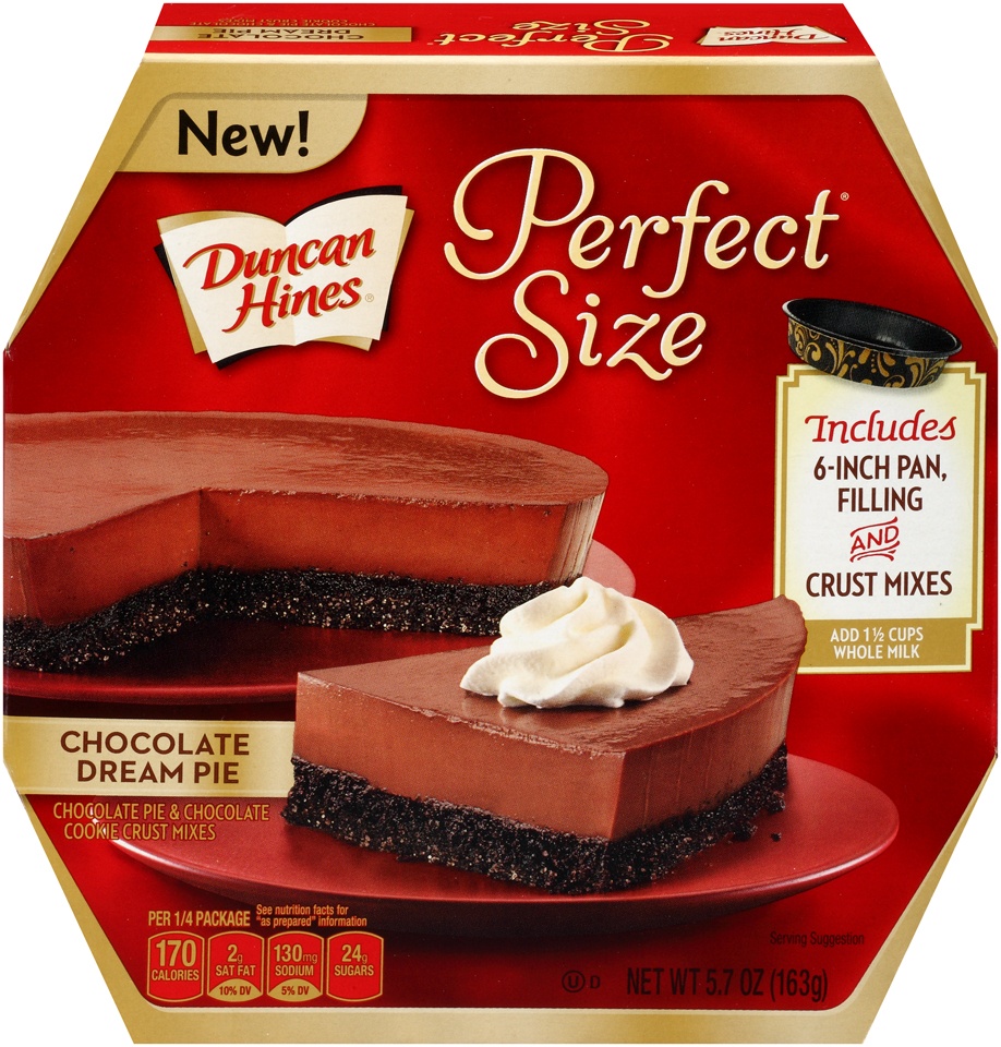 slide 1 of 4, Duncan Hines Chocolate Creme Pie, 5.7 oz