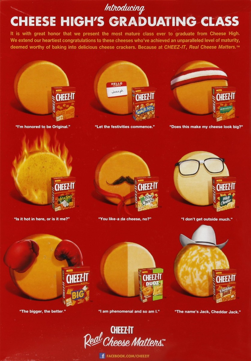 slide 6 of 6, Cheez-It Baked Snack Crackers 13.7 oz, 13.7 oz