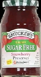 Smucker's Preserves, Strawberry, Sugar Free