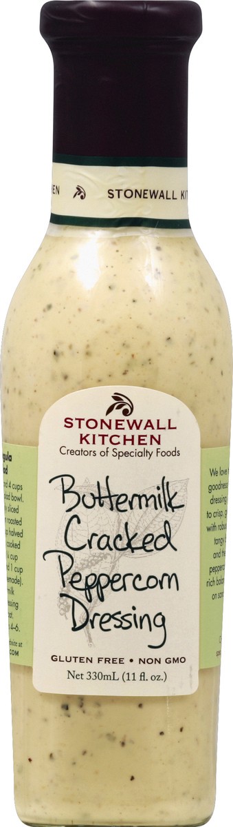 slide 1 of 1, Stonewall Kitchen Stonewall Buttermilk Cracked Pepper, 11 oz