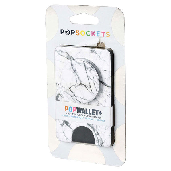 slide 8 of 29, PopSockets Popwallet+ Dove White, 1 ct