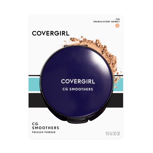 slide 1 of 2, Covergirl Aqua Smoothers Powder 720 Translucent Honey, 9 g