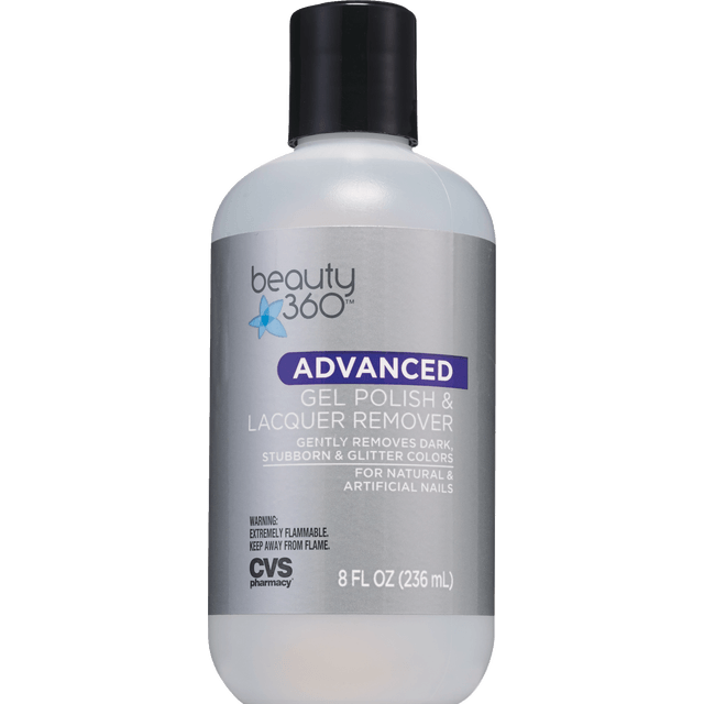 slide 1 of 1, Beauty 360 Nail Polish Remover Gel Advanced Polish&Lacquer, 1 ct