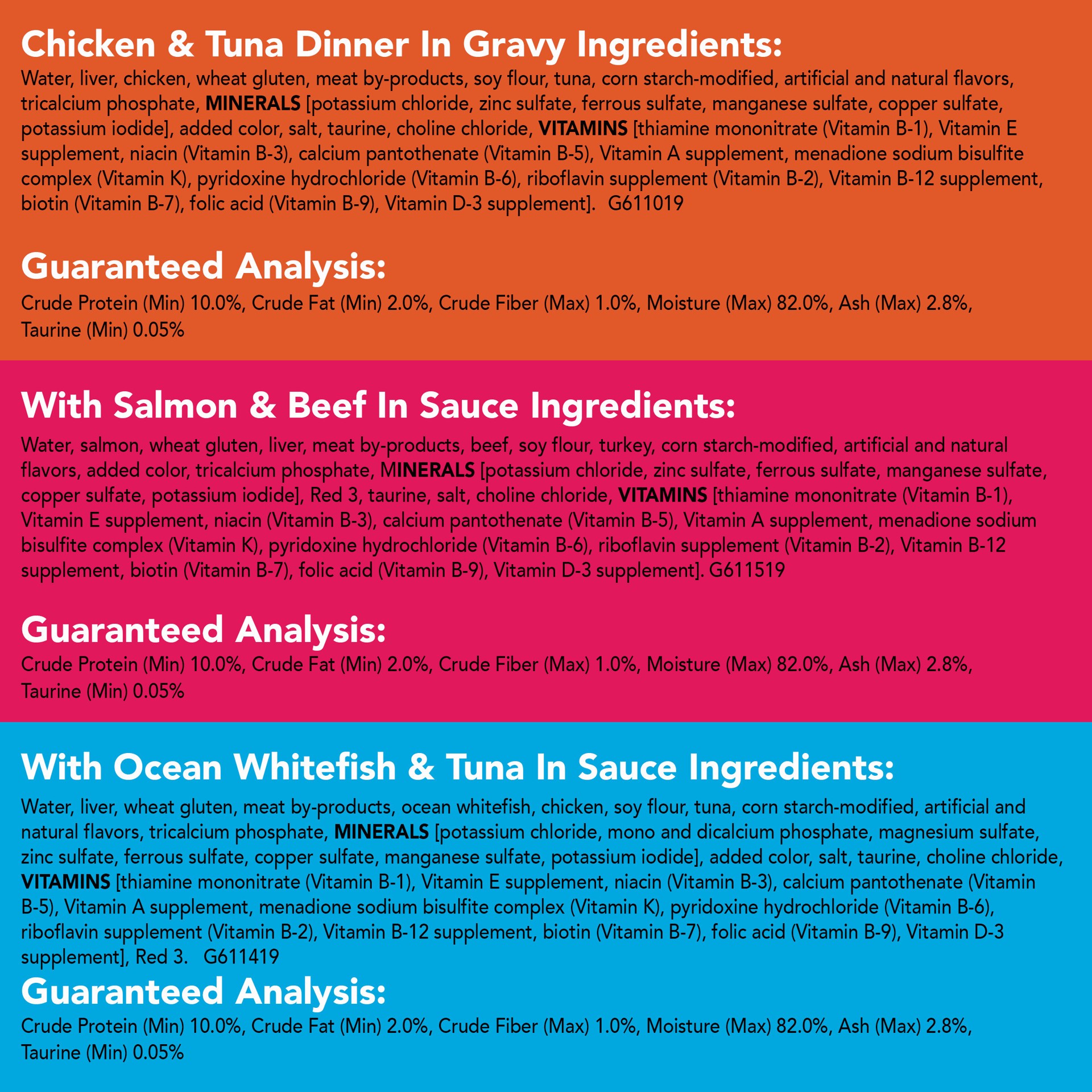 slide 3 of 7, Friskies Purina Friskies Gravy Wet Cat Food Variety Pack, Seafood Prime Filets Favorites, 8.25 lb