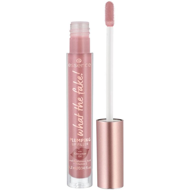 slide 1 of 6, ESSENCE What The Fake Plumping Lip Filler - Oh My Nude! - 0.14 fl oz, 0.14 fl oz