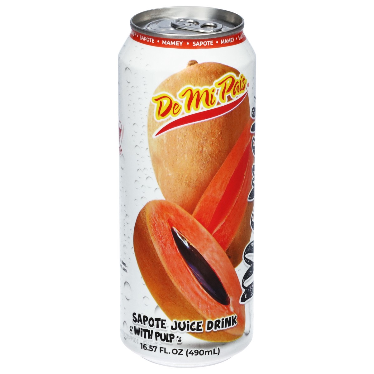 slide 8 of 13, De Mi Pais Sapote Juice Drink with Pulp 16.57 fl oz, 16.57 fl oz