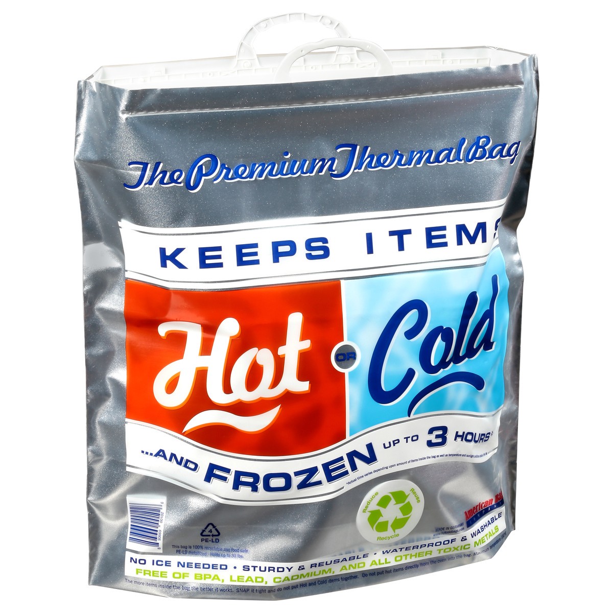 slide 3 of 8, American Bag Company Premium Hot/Cold Thermal Bag 1 ea, 1 ct